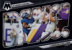 2023 Panini Mosaic Bang! Landon Collins #B-LC card