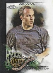 2022 Topps Allen & Ginter Chrome Base Set Landon Donovan #184 card