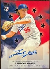 2024 Topps Update Baseball Stars Autographs Landon Knack #BSAU-LK card