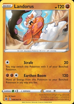 Fusion Strike Landorus #148 card