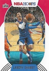 2020-21 Hoops Base Set Landry Shamet #9 card