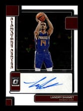 2022-23 Donruss Optic Signature Series Landry Shamet #SS-LSH card