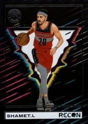 2023-24 Panini Recon Base Set Landry Shamet #21 card