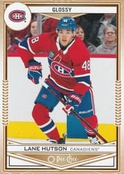 2024-25 Upper Deck O-Pee-Chee Glossy Lane Hutson #OPC-50 card