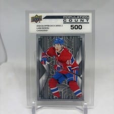 2024-25 Upper Deck Population Count Lane Hutson #PC-58 card