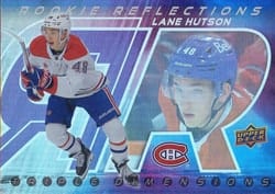 2024-25 Upper Deck Rookie Reflections Lane Hutson #RR-17 card