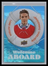 2024-25 Upper Deck Welcome Aboard Lane Hutson #WA-16 card