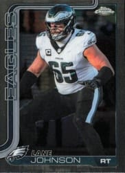 2025 Topps Chrome Base Set Lane Johnson #246 card