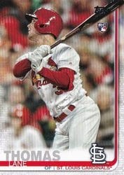 2019 Topps Update Base Set Lane Thomas #US227 card
