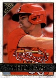 2020 Topps Gallery Base Set Lane Thomas #49 card