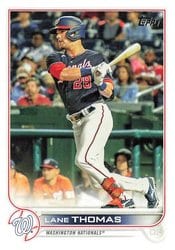 2022 Topps Base Set Lane Thomas #555 card