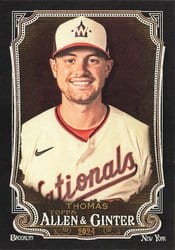 2024 Topps Allen & Ginter X Base Set Lane Thomas #173 card