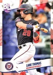 2024 Topps Big League Base Set Lane Thomas #186 card