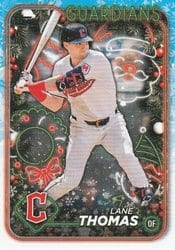 2024 Topps Holiday Base Set Lane Thomas #H90 card