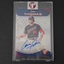 2024 Topps Pristine Production Autograph Lane Thomas #PPA-LT card