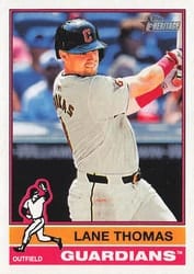 2025 Topps Heritage Base Set Lane Thomas #261 card