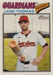 2026 Topps Heritage Base Set Lane Thomas #285 card