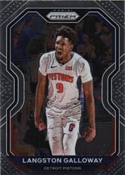 2020-21 Panini Prizm Base Set Langston Galloway #227 card