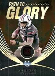 2025 Bowman University Chrome Path to Glory LaNorris Sellers #PG-5 card