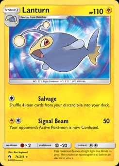 Lost Thunder Lanturn #74 card
