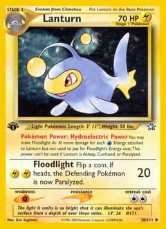 Neo Genesis Lanturn #38 card