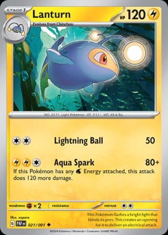 Paldean Fates Lanturn #21 card