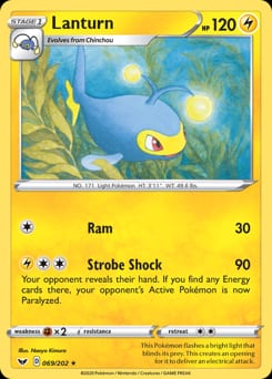 Sword & Shield Lanturn #69 card