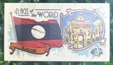 2024 Topps Allen & Ginter Flags of the World Mini Laos #FOTW-47 card