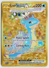 2023 Scarlet & Violet Black Star Promos Lapras ex #164 card