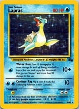 Fossil Lapras #10 card