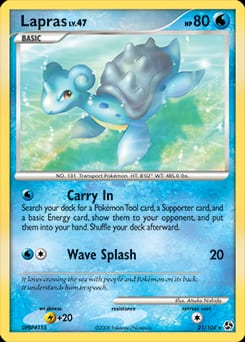 2008 Great Encounters Lapras #21
