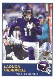 2019 Score Base Set Laquon Treadwell #241 card