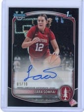 2025-26 Bowman Chrome Prospect Autographs Mojo Lara Somfai #CPA-LS card