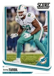2018 Score Base Set Laremy Tunsil #193 card