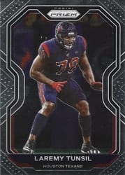 2020 Panini Prizm Base Set Laremy Tunsil #81 card