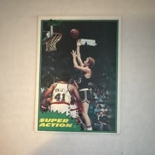 1981 Topps Larry Bird #E101 card