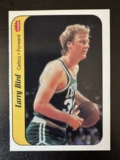 Larry Bird 1986 Fleer Sticker card