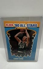 1990 Fleer All-Star Larry Bird #2 card