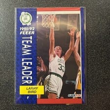 1991 Fleer Larry Bird #373 card