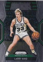 2018-19 Panini Prizm Dominance Larry Bird #16 card
