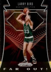 2019-20 Panini Prizm Far Out! Larry Bird #6 card