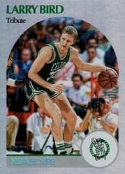 2020-21 Hoops Base Set Larry Bird #259 card