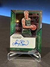 2020-21 Panini Prizm Sensational Signatures Larry Bird #SS-LBI card
