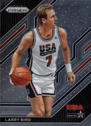 2022-23 Panini Prizm USA Basketball Larry Bird #4 card