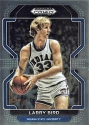 2022 Panini Prizm Draft Picks Base Set Larry Bird #36 card