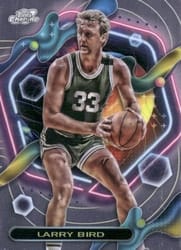 2023-24 Topps Chrome Cosmic Base Set Larry Bird #8 card