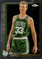 2025-26 Topps Chrome Base Set Larry Bird #243 card