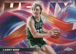 2025-26 Topps Chrome Helix Larry Bird #H-9 card