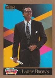 1990-91 SkyBox Base Set Larry Brown #324 card