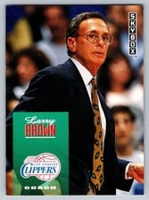 1992-93 SkyBox Base Set Larry Brown #266 card